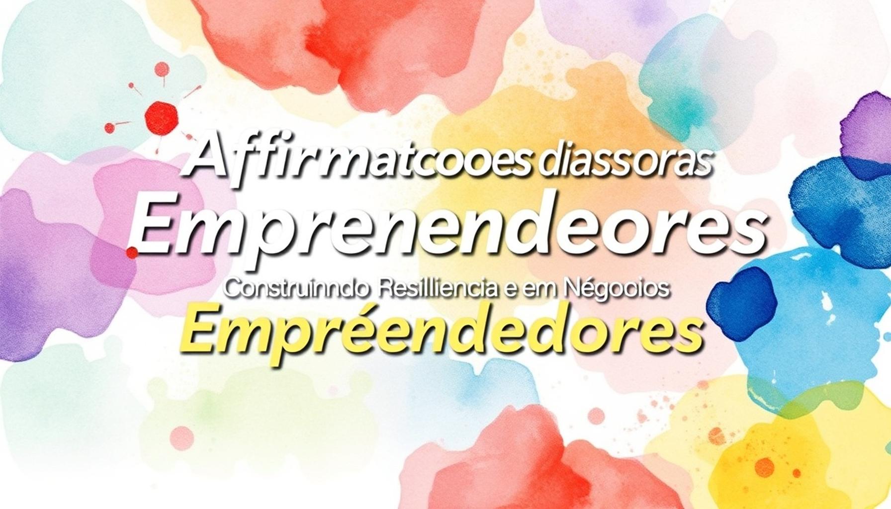 Daily Affirmations for Entrepreneurs: Building Resilience and Self-Esteem in Business