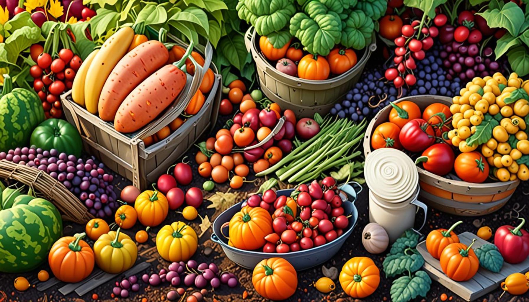 Harvesting in Different Seasons: Planning Your Garden for a Continuous Supply of Fresh Food