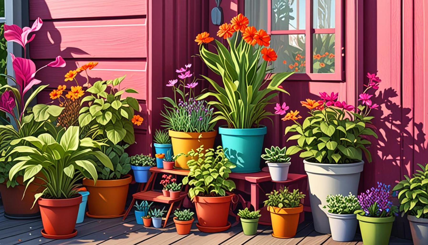 Container Gardening: Choosing the Right Plants for Small Spaces