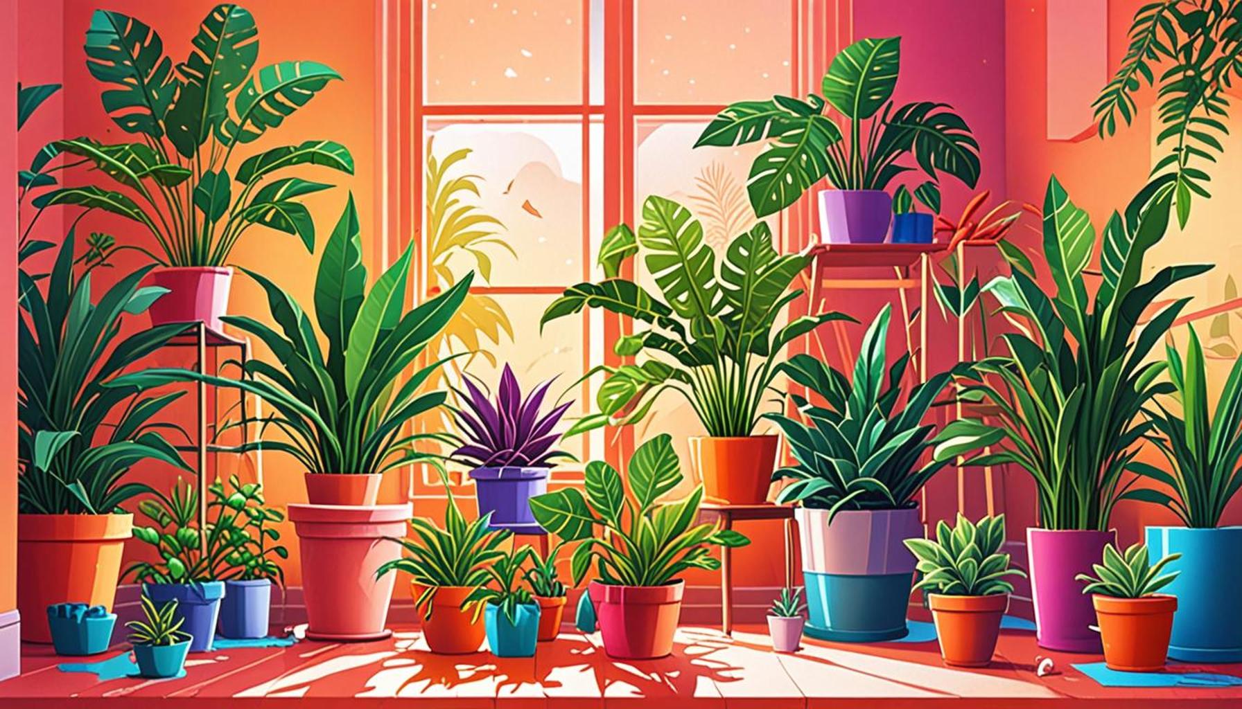 Indoor plants that purify the air and are easy to care for