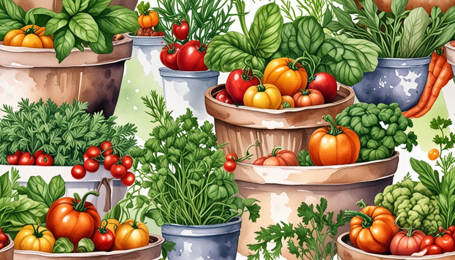 The Effects of Harvest Time on the Preservation and Storage of Homegrown Herbs and Vegetables