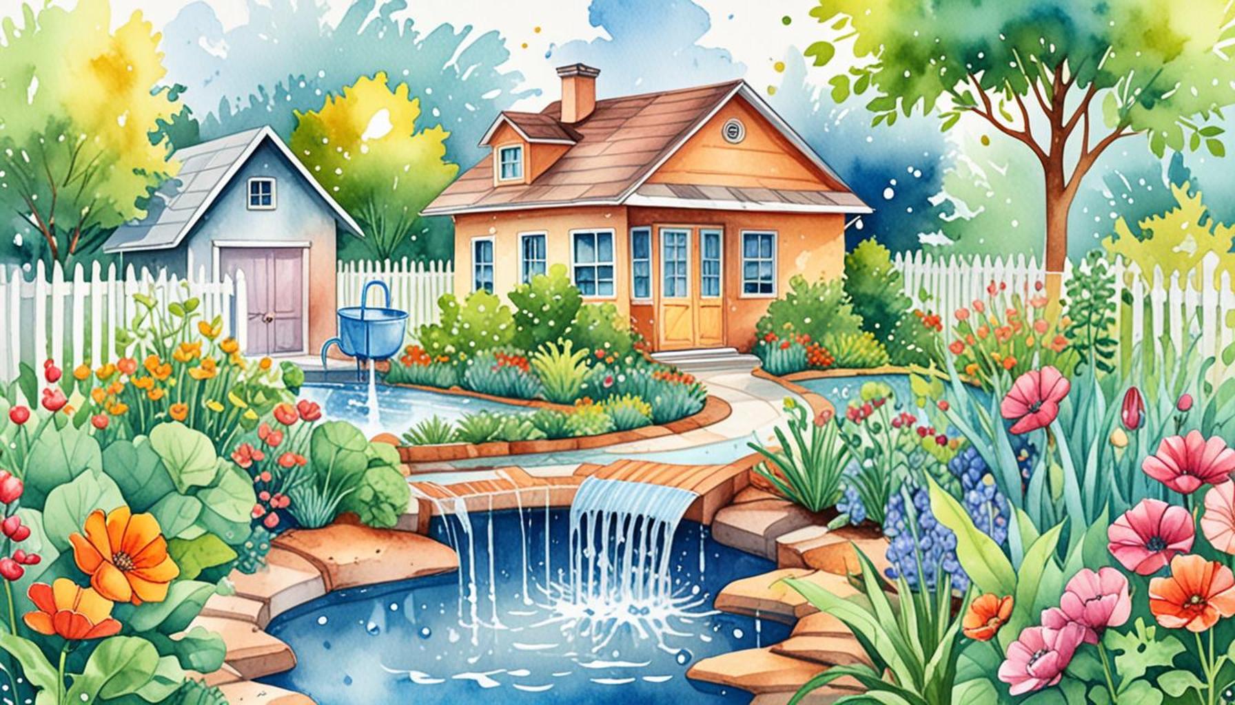 How to Use Water Reuse Systems in Home Gardening