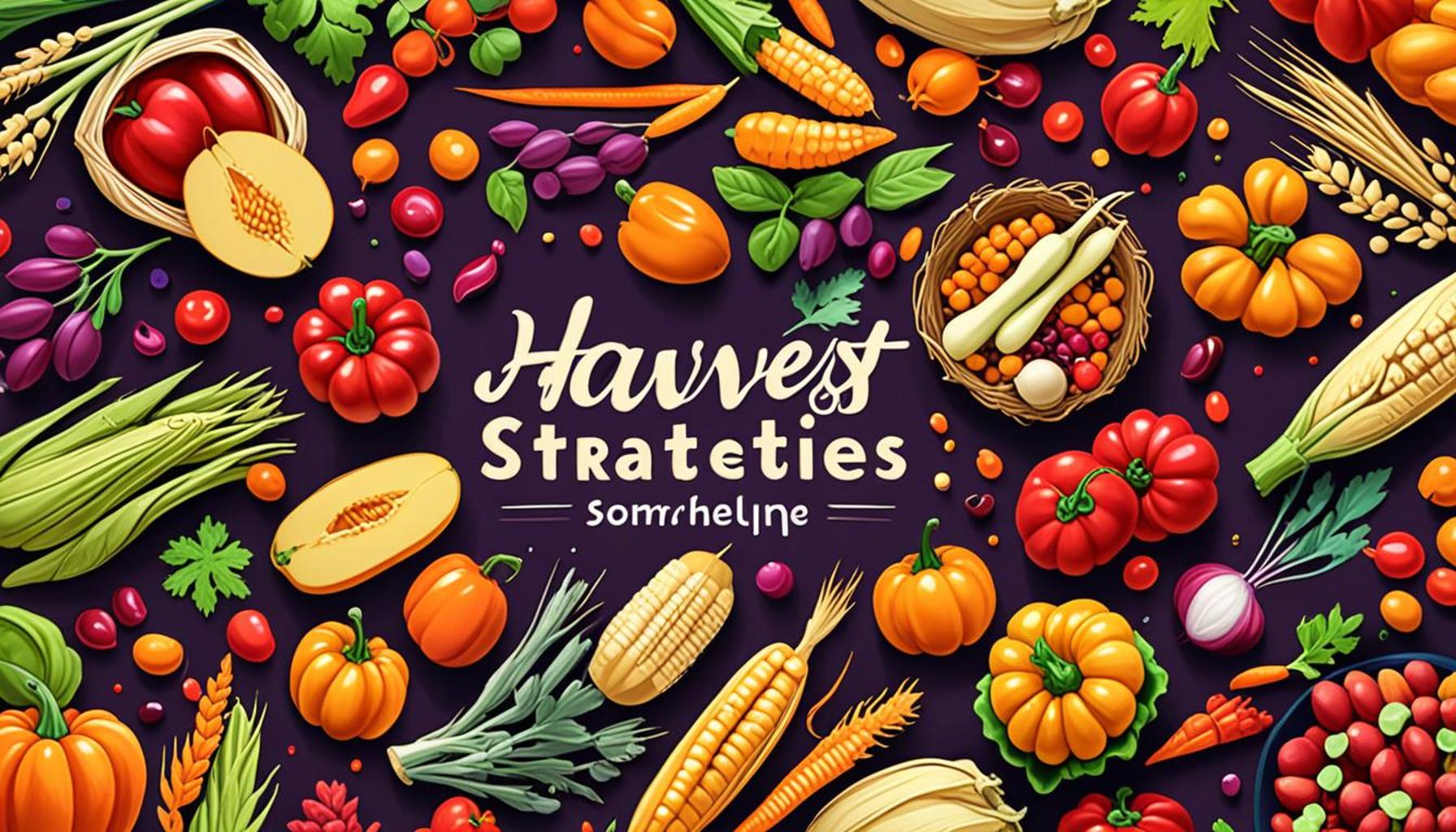 Harvest Strategies: How to Plan Your Harvest to Maximize Flavor and Nutrition of Home-Grown Foods