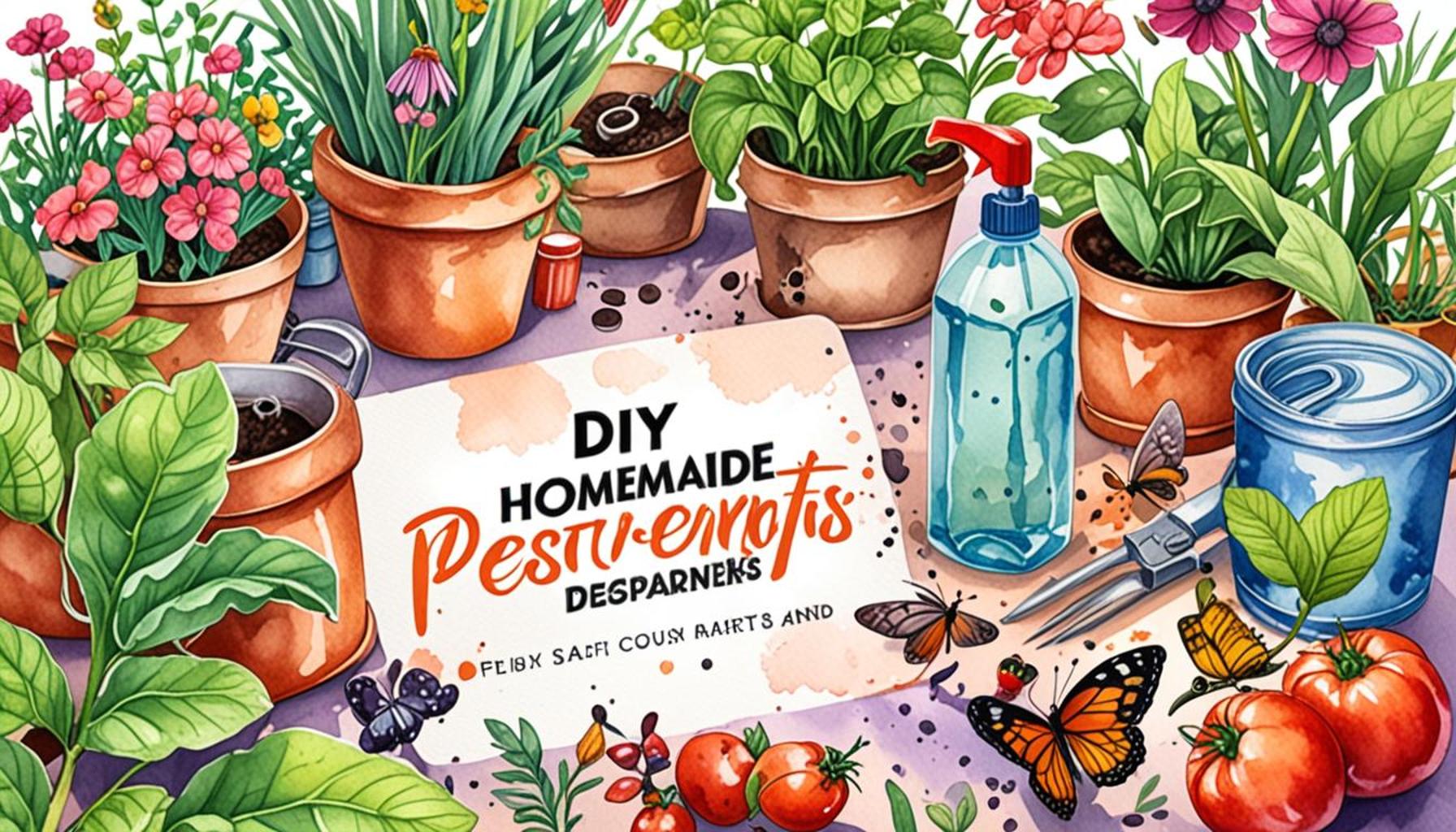 DIY Homemade Pest Deterrents: Safe Solutions for Beginner Gardeners